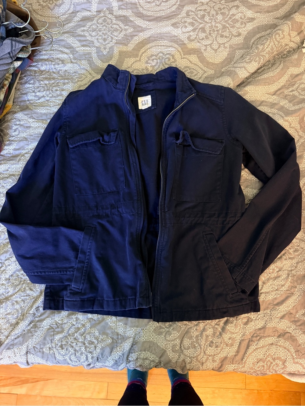 GAP Navy Utility Jacket